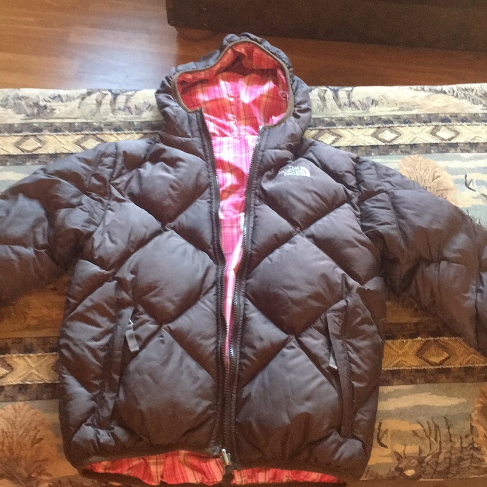 North Face 7/8 (small) girl coat